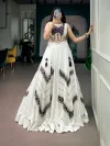 Nnk1788 Pure Rayon Gamthi Mirror Work Navratri Lehenga Choli